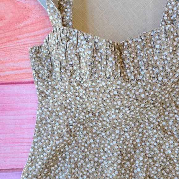 Princess Polly Olive Freya Floral Mini Dress 6 - Picture 10 of 11